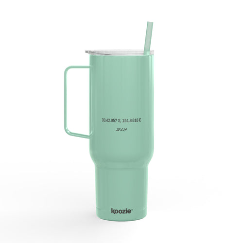 Personalised Insulated Tumbler 40oz with your coordinates