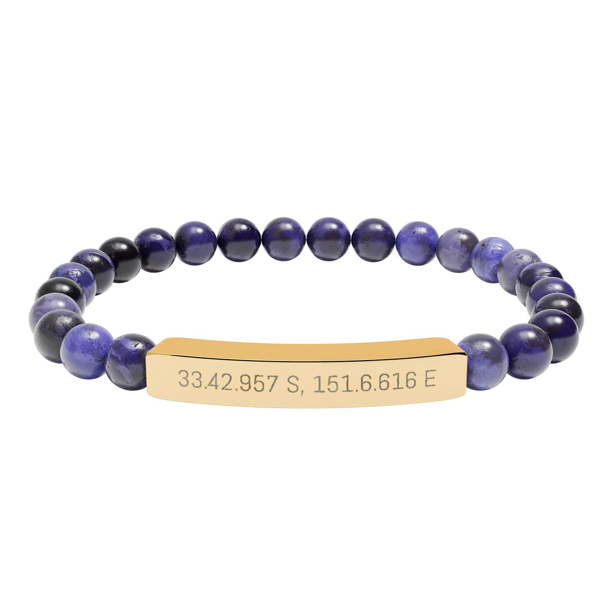 Personalised Stone Stretch Bracelet - view 13