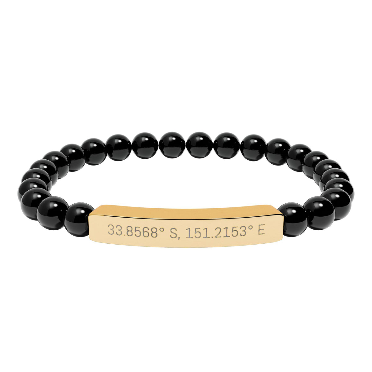 Personalised Stone Stretch Bracelet - view 10