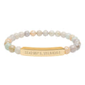 Personalised Stone Stretch Bracelet - view 8