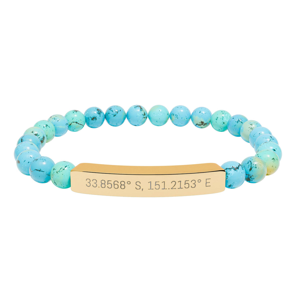 Personalised Stone Stretch Bracelet - view 14