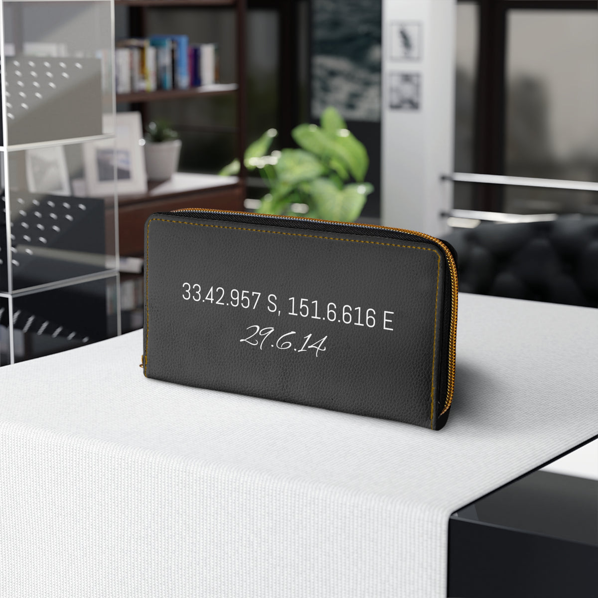 Personalised Zipper Wallet - view 3