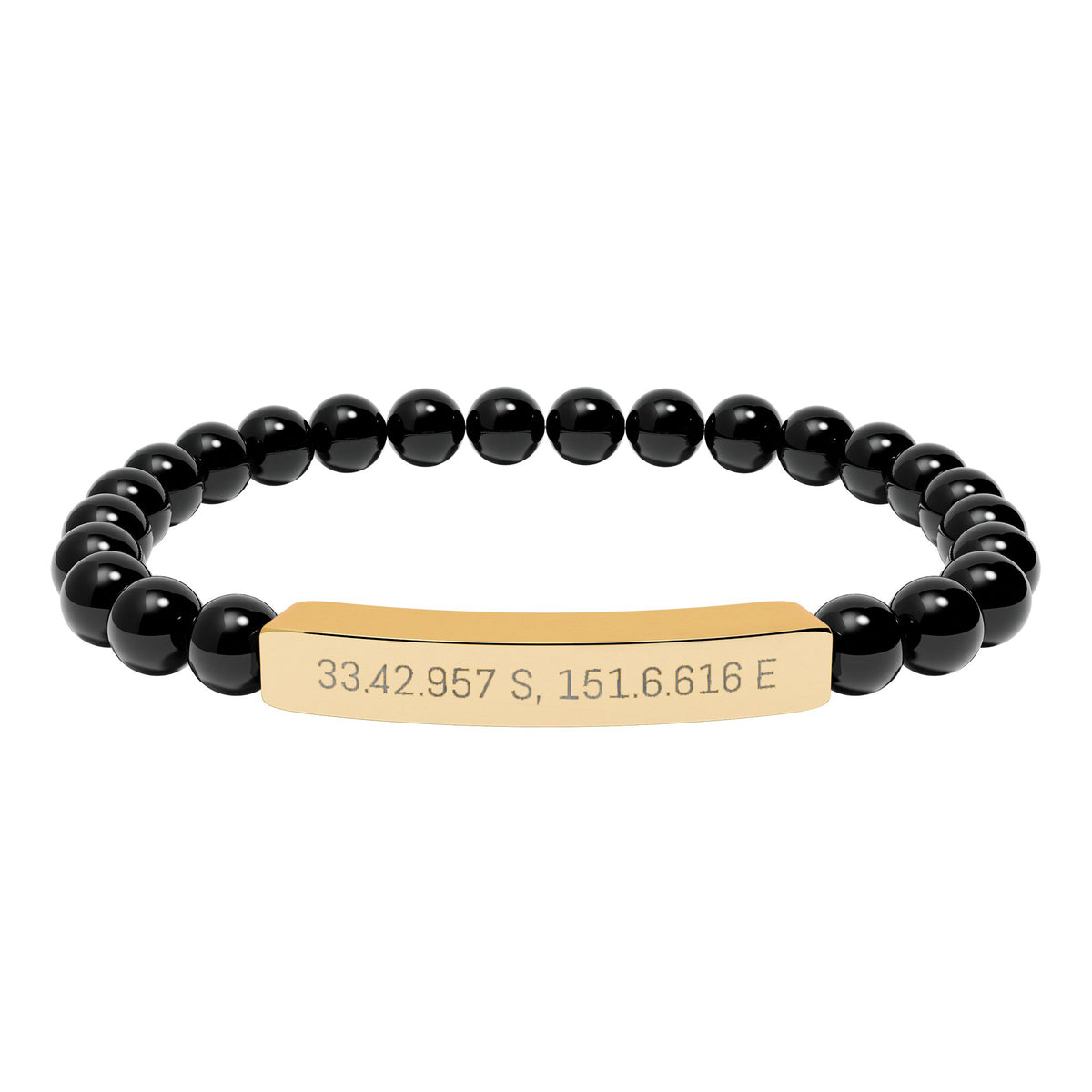 Personalised Stone Stretch Bracelet - view 10