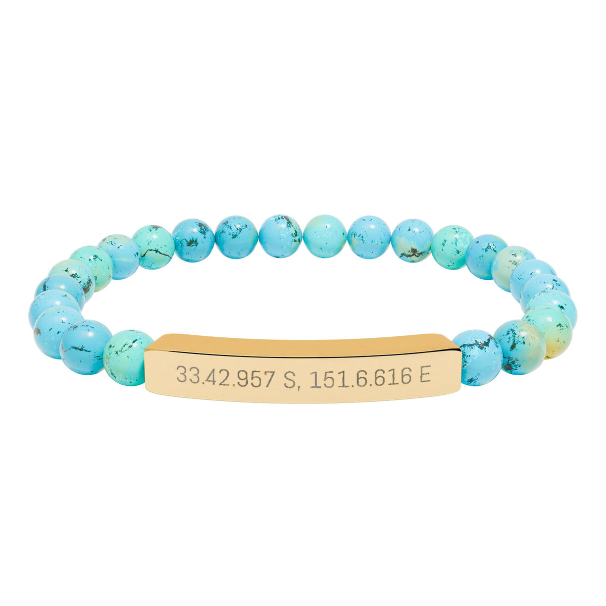 Personalised Stone Stretch Bracelet - view 14